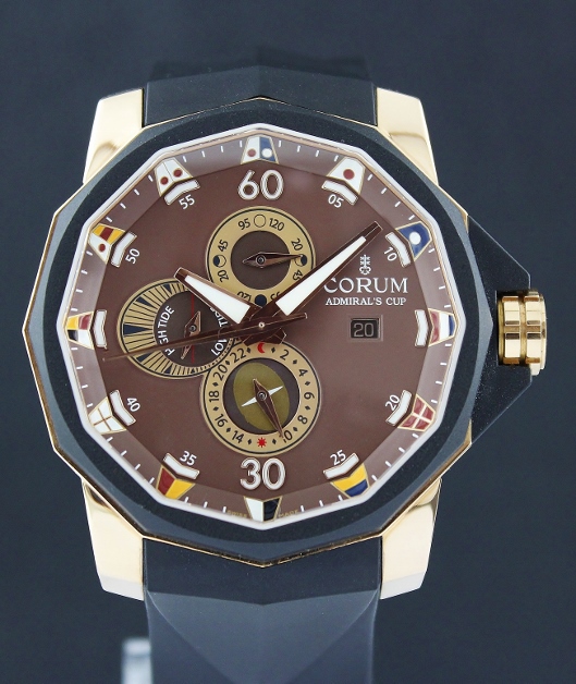 (image for) NEW UNWORN CORUM 18K PINK GOLD ADMIRAL'S CUP / 277.931.91RS-AG32